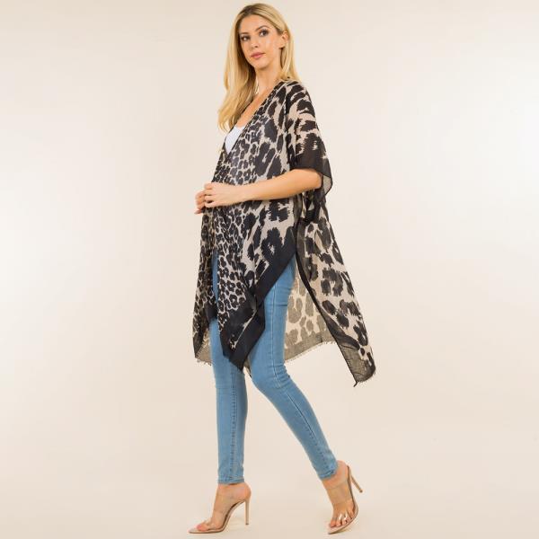 LEOPARD KIMONO