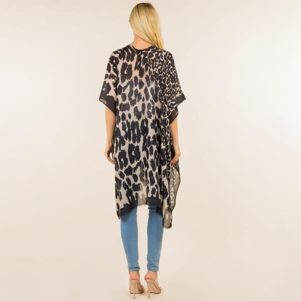 LEOPARD KIMONO
