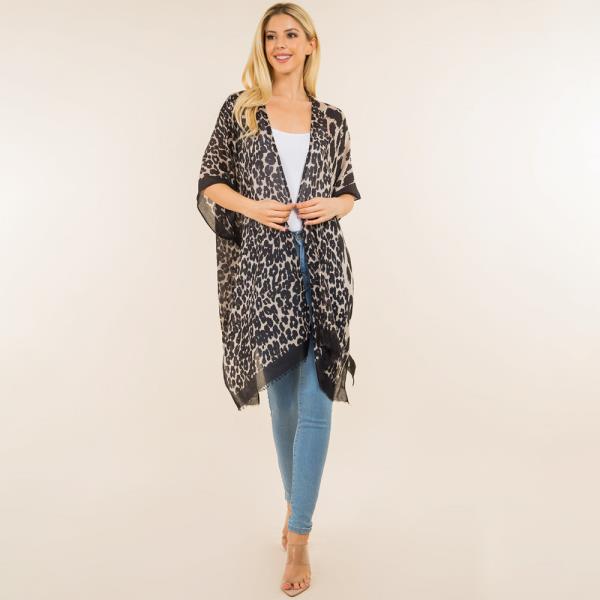 LEOPARD KIMONO