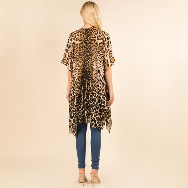 LEOPARD KIMONO