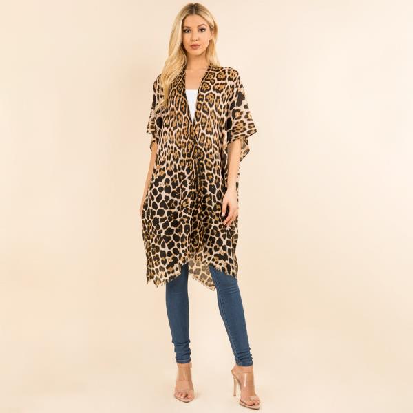 LEOPARD KIMONO