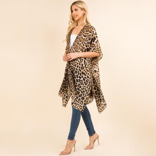 LEOPARD KIMONO
