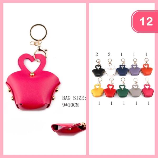 MINI HANDBAG KEYCHAIN (12 UNITS)