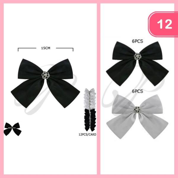 PRE TIED HAIR BOW (12 UNITS)