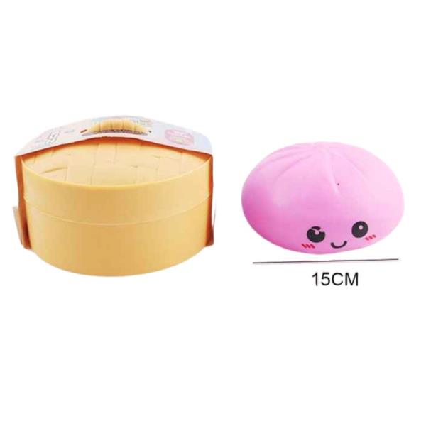 ETA-7/10 15 CM DUMPLING SQUISHY SQUEEZE TOY (4 UNITS)