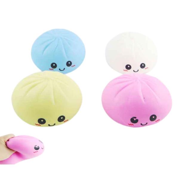 ETA-7/10 15 CM DUMPLING SQUISHY SQUEEZE TOY (4 UNITS)