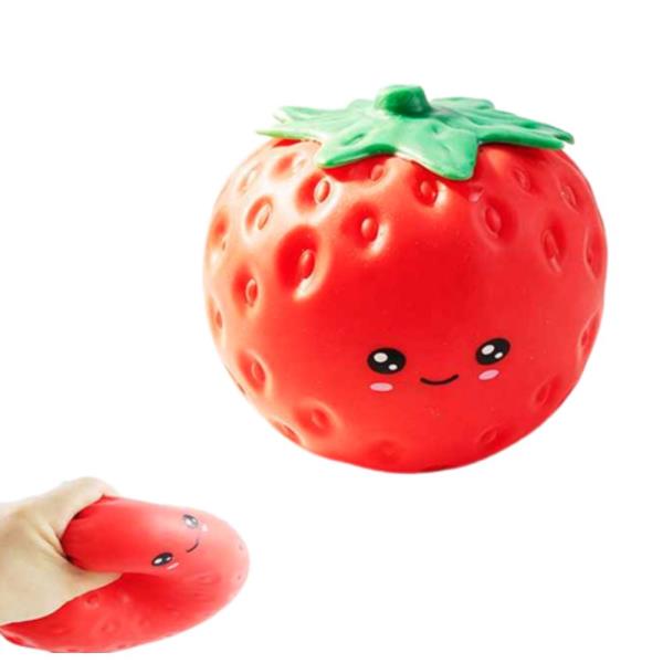 ETA-7/10 STRAWBERRY SQUISHY SQUEEZE TOY
