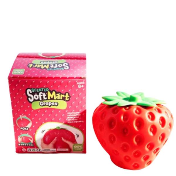 ETA-7/10 STRAWBERRY SQUISHY SQUEEZE TOY