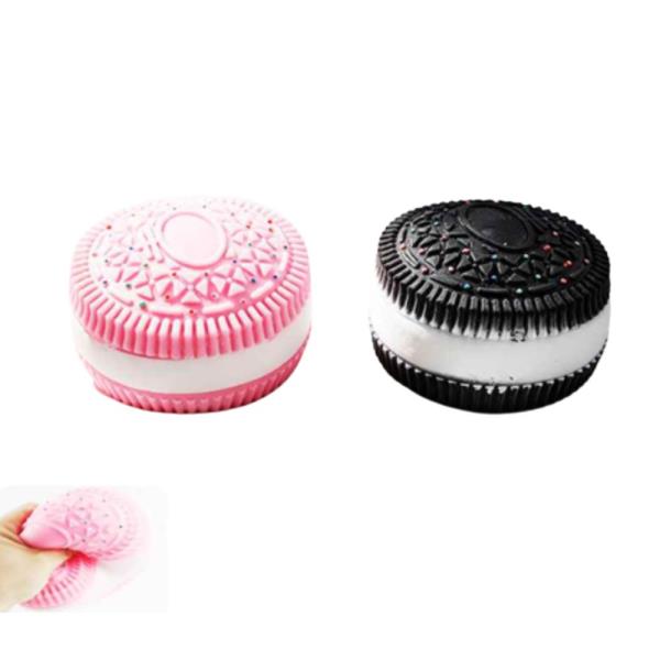 ETA-7/10 12 CM JUMBO SQUISHY COOKIE TOY (6 UNITS)