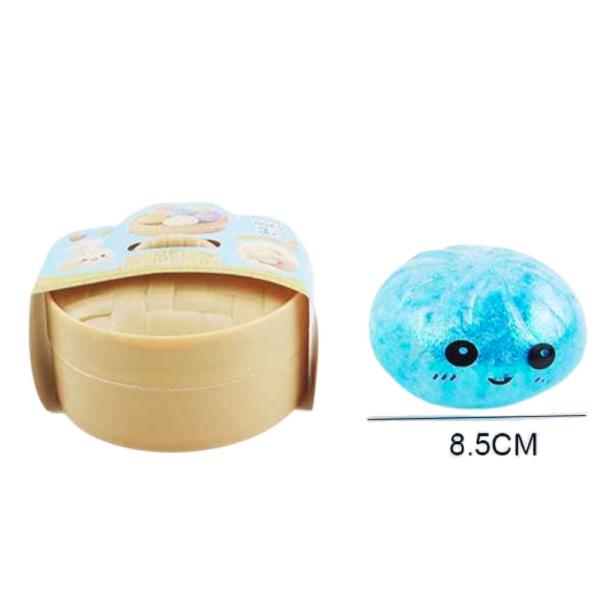ETA-7/10 8.5 CM DUMPLING SQUISHY SQUEEZE TOY (12 UNITS)