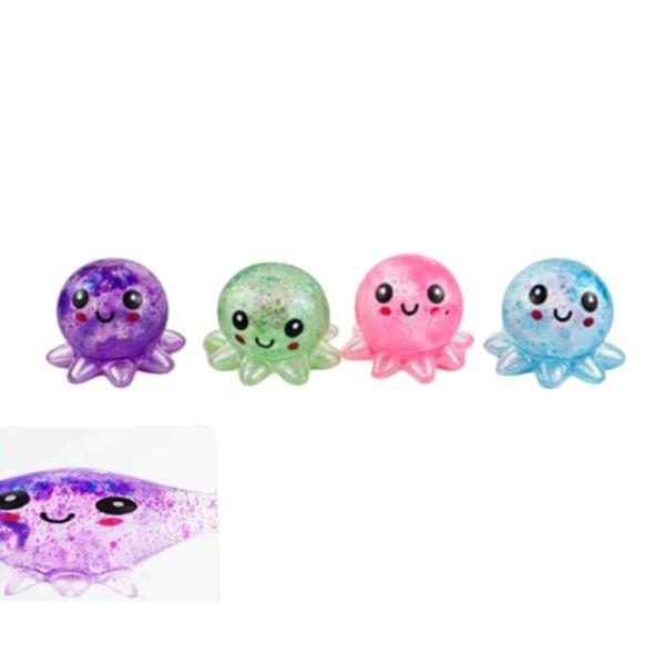 ETA-7/10 JELLY FISH SQUISHY SQUEEZE TOY (12 UNITS)