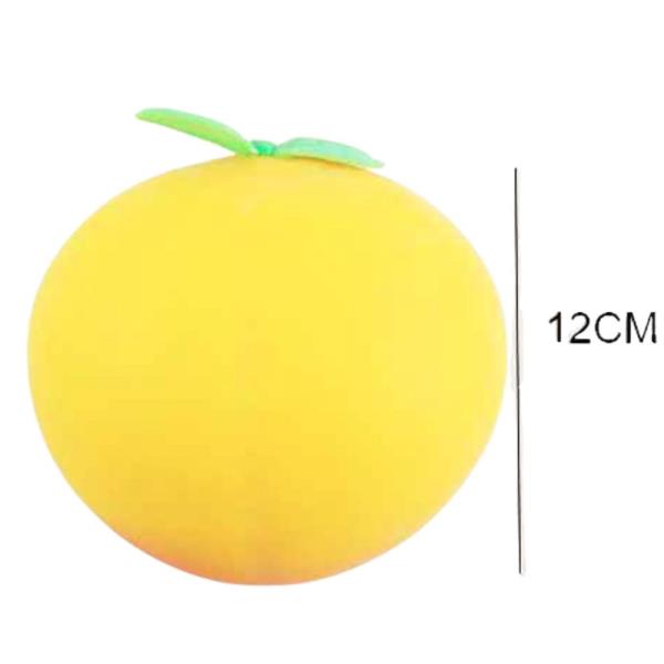 ETA-7/10 12 CM UNPACK THE PEACH JUMBO SQUISHY SQUEEZE TOY (6 UNITS)