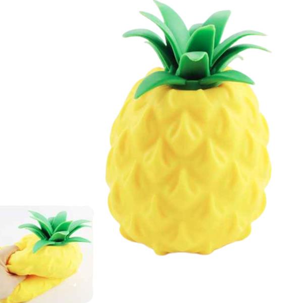 ETA-7/10 20 CM PINEAPPLE JUMBO SQUISHY SQUEEZE TOY (6 UNITS)