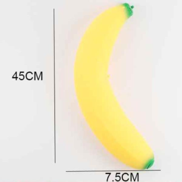 ETA-7/10 MEGA FRESH BANANA SQUISHY SQUEEZE TOY (6 UNITS)