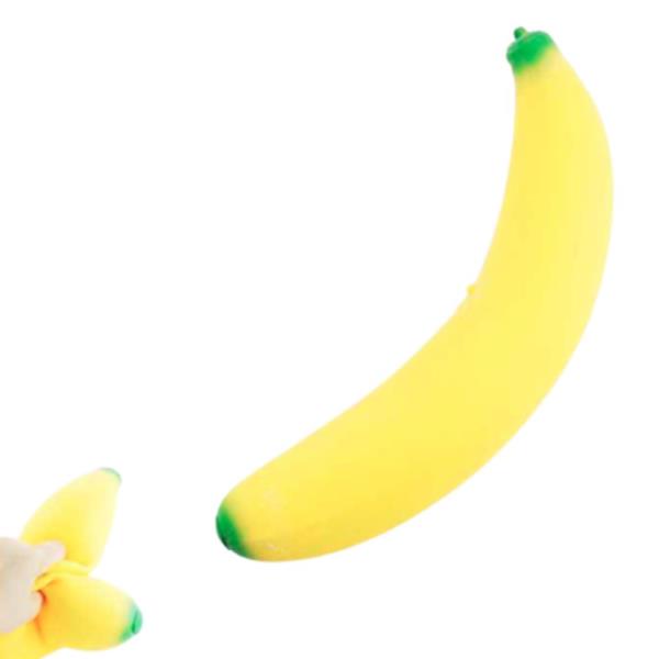 ETA-7/10 MEGA FRESH BANANA SQUISHY SQUEEZE TOY (6 UNITS)