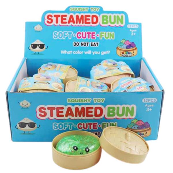 ETA-7/10 DUMPLING SQUISHY SQUEEZE TOY (12 UNITS)