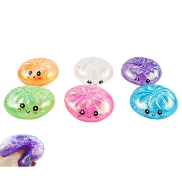 ETA-7/10 DUMPLING SQUISHY SQUEEZE TOY (12 UNITS)