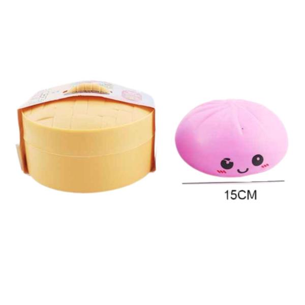 ETA-7/10 15 CM DUMPLING SQUISHY SQUEEZE TOY (4 UNITS)