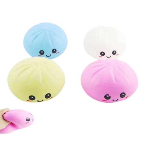 ETA-7/10 15 CM DUMPLING SQUISHY SQUEEZE TOY (4 UNITS)