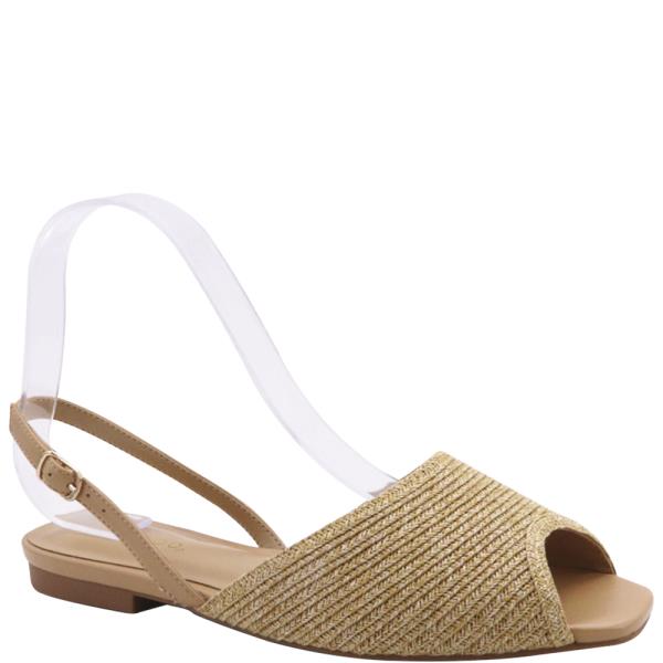 WOVEN SLING BACK SANDAL