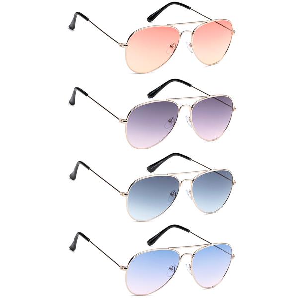 COOL ROUND AVIATOR SUNGLASSES 1DZ
