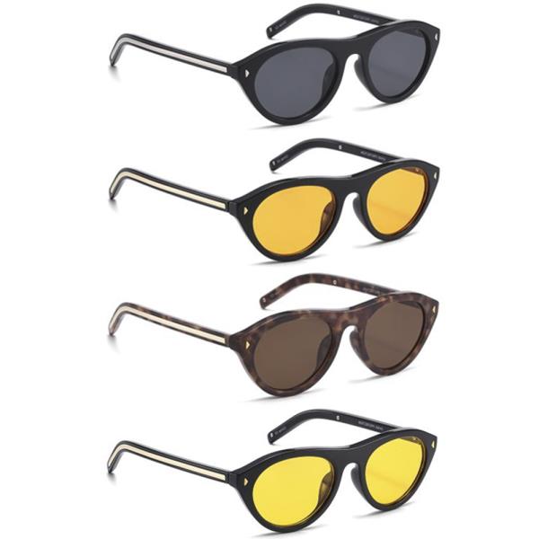 ROUND LINE DESIGN SUNGLASSES 1DZ