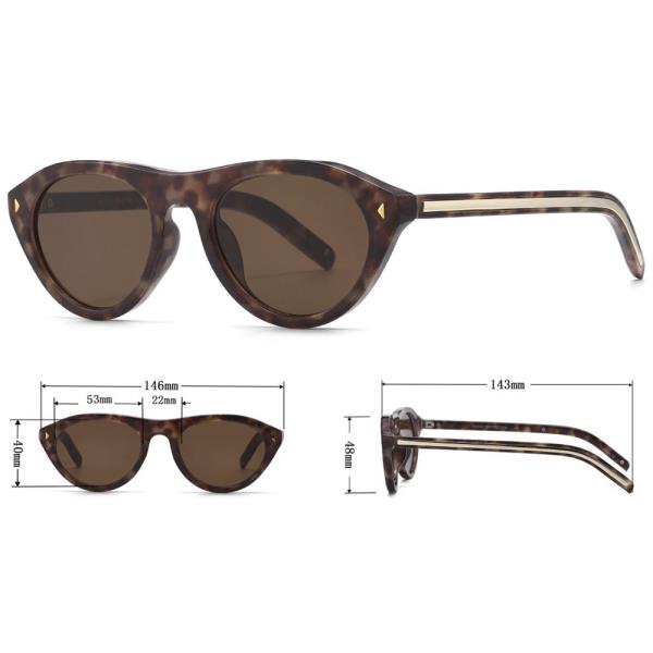 ROUND LINE DESIGN SUNGLASSES 1DZ