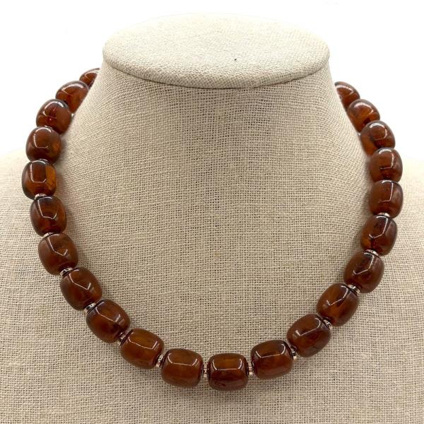 CHUNKY BEADED NECKLACE