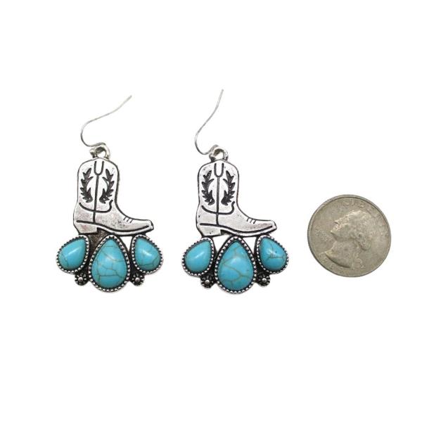 WESTERN BOOTS TQ EARRING