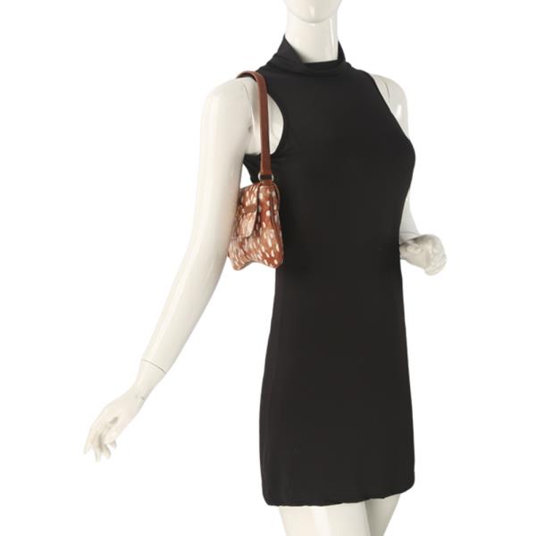 LEOPARD DESIGN SHOULDER BAG