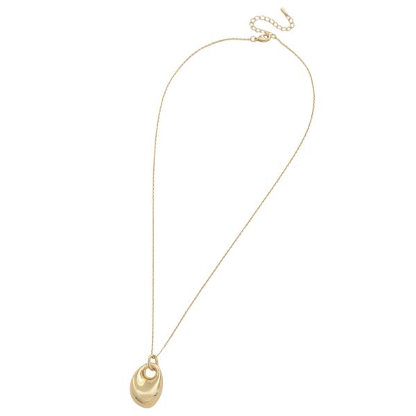 SODAJO ORAGNIC DROP PENDANT CHAIN NECKLACE