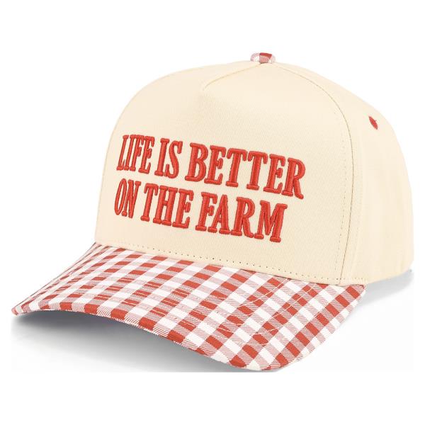 CC LIFE IS BETTER ON THE FARM TRUCKER HAT