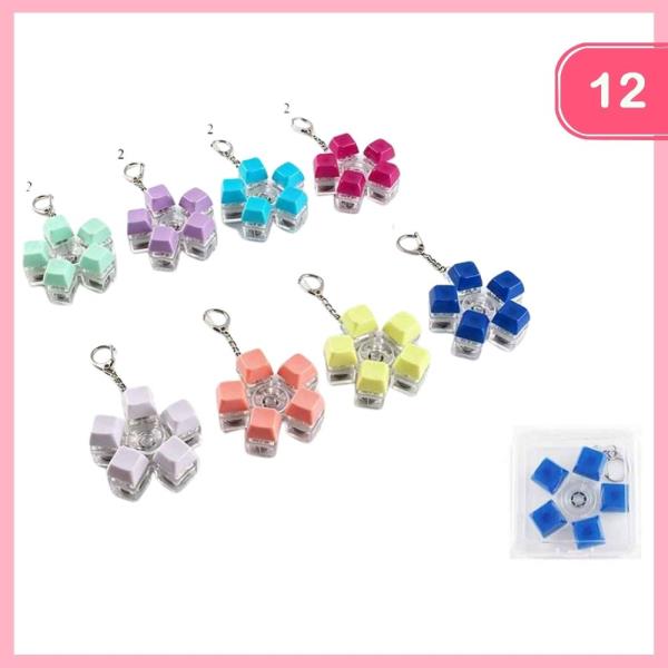 KEYBOARD FIDGET KEYCHAIN (12 UNITS)