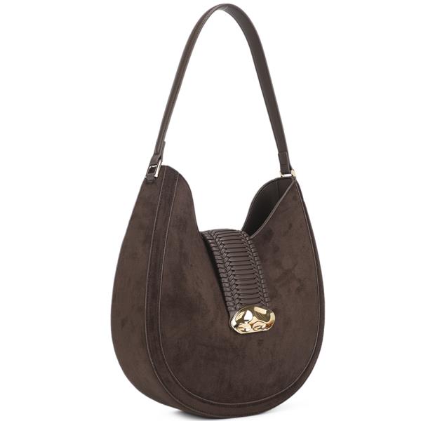 MODERN CHIC ROUND SHOULDER BAG
