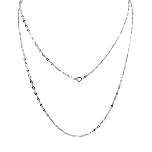 FLAT CUT LAYERED CABLE CHAIN