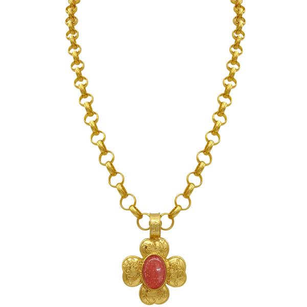 VINTAGE FLOWER NECKLACE