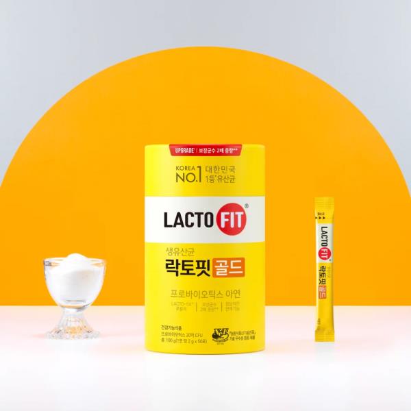 LACTO-FIT PROBIOTICS SUPPLEMENTS GOLD 3.5 OZ.(100G) X 50EA