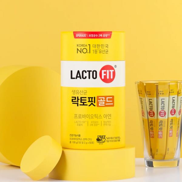 LACTO-FIT PROBIOTICS SUPPLEMENTS GOLD 3.5 OZ.(100G) X 50EA