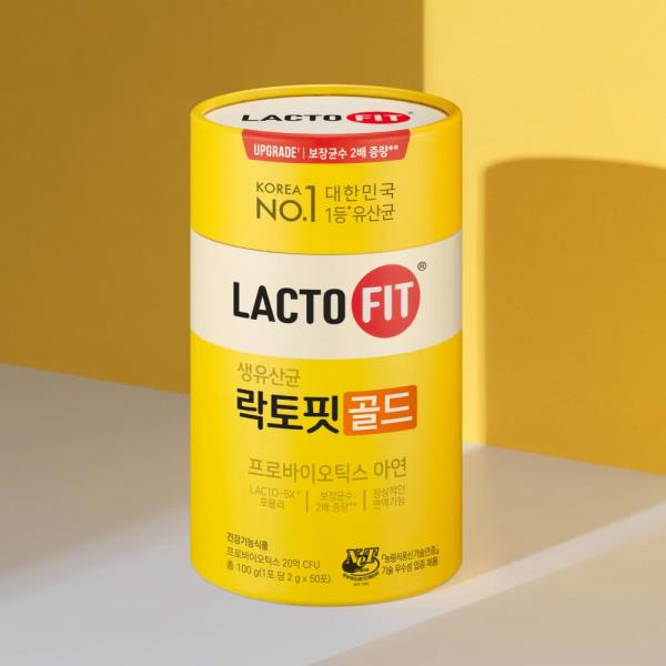 LACTO-FIT PROBIOTICS SUPPLEMENTS GOLD 3.5 OZ.(100G) X 50EA