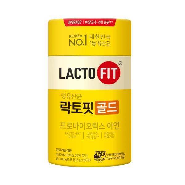 LACTO-FIT PROBIOTICS SUPPLEMENTS GOLD 3.5 OZ.(100G) X 50EA