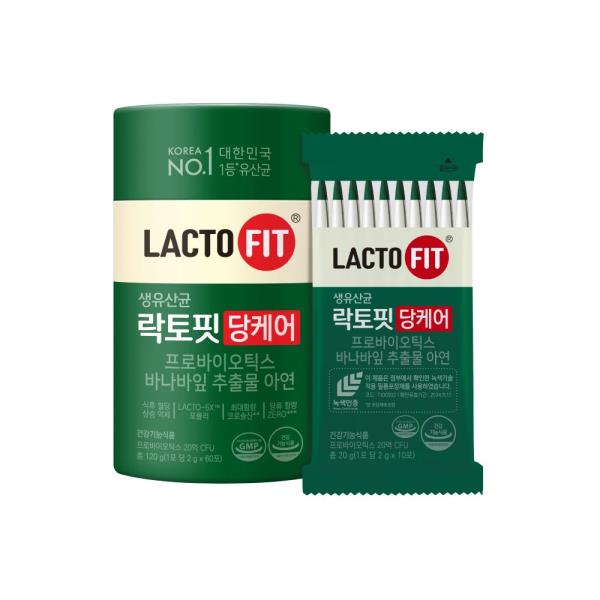 LACTO FIT GLUCOSE PROBIOTICS SUPPLEMENTS 0.07 OZ.(2G) X 60