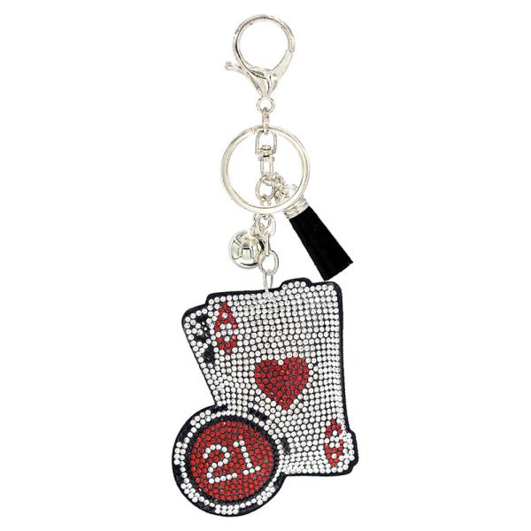 ACE CARD CHIP KEYCHAIN (12 UNITS)