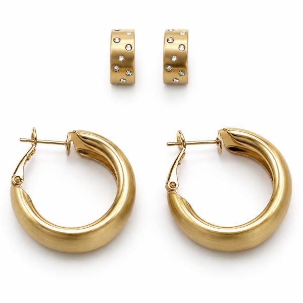 PEARL GEOMETRIC DROP EARRING