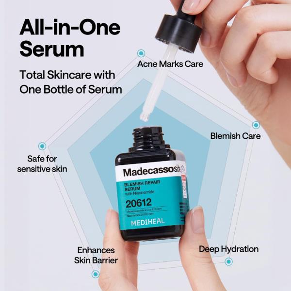 MEDIHEAL MADECASSOSIDE REPAIR SERUM 1.35 FL.OZ