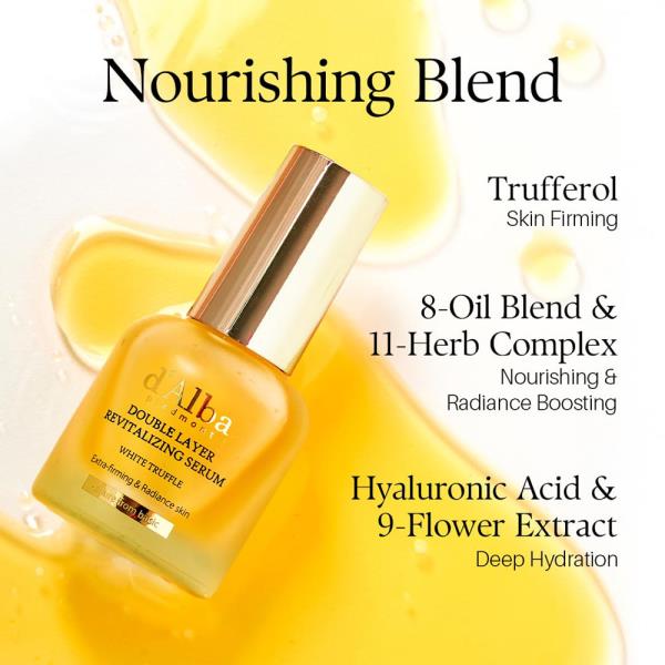 D`ALBA PIEDMONT WHITE TRUFFLE DOUBLE LAYER REVITALIZING SERUM