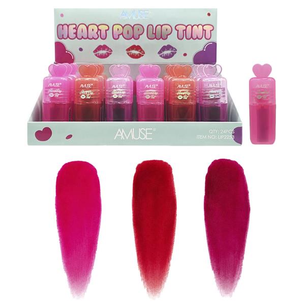 AMUSE HEART POP LIP TINT (24 UNITS)