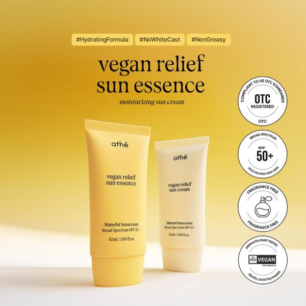 ATHÉ VEGAN RELIEF SUN ESSENCE SPF 50+