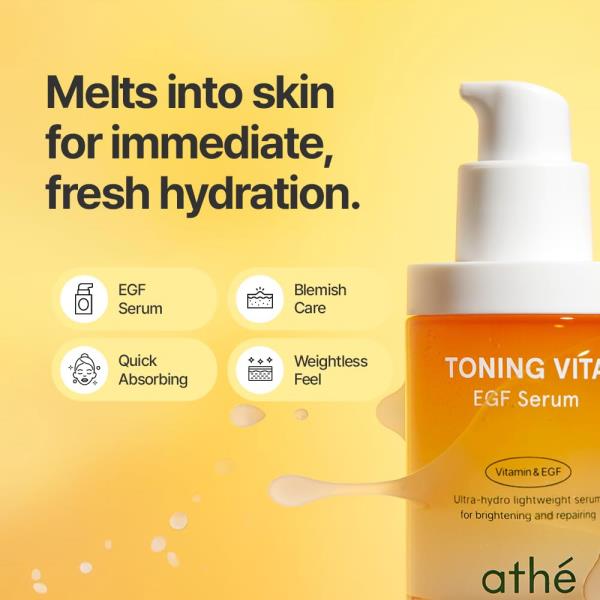 ATHÉ TONING VITA EGF SERUM PEPTIDE + VITAMIN C