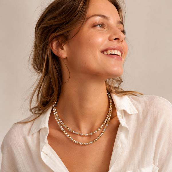 METAL LAYERED NECKLACE