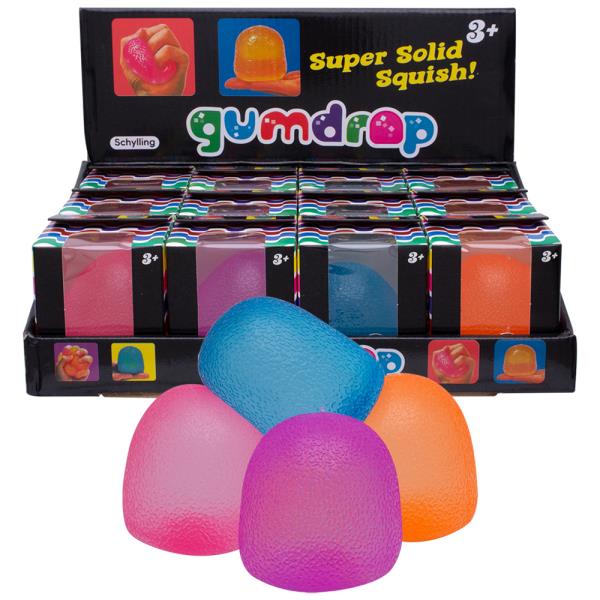 GUMDROP SQUISHY SQUEEZE TOY (12 UNITS)